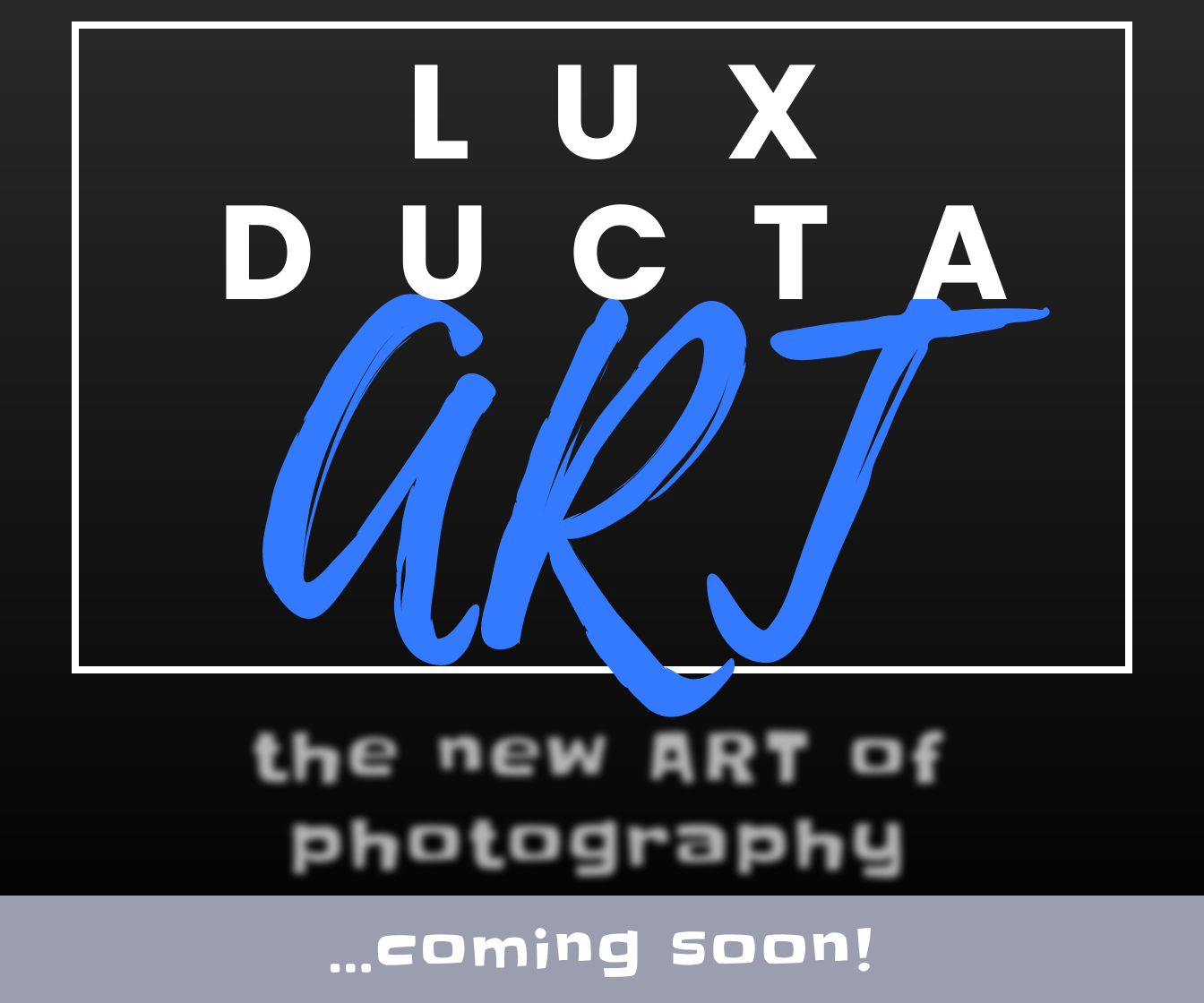 lux ducta - the new ART of photography!